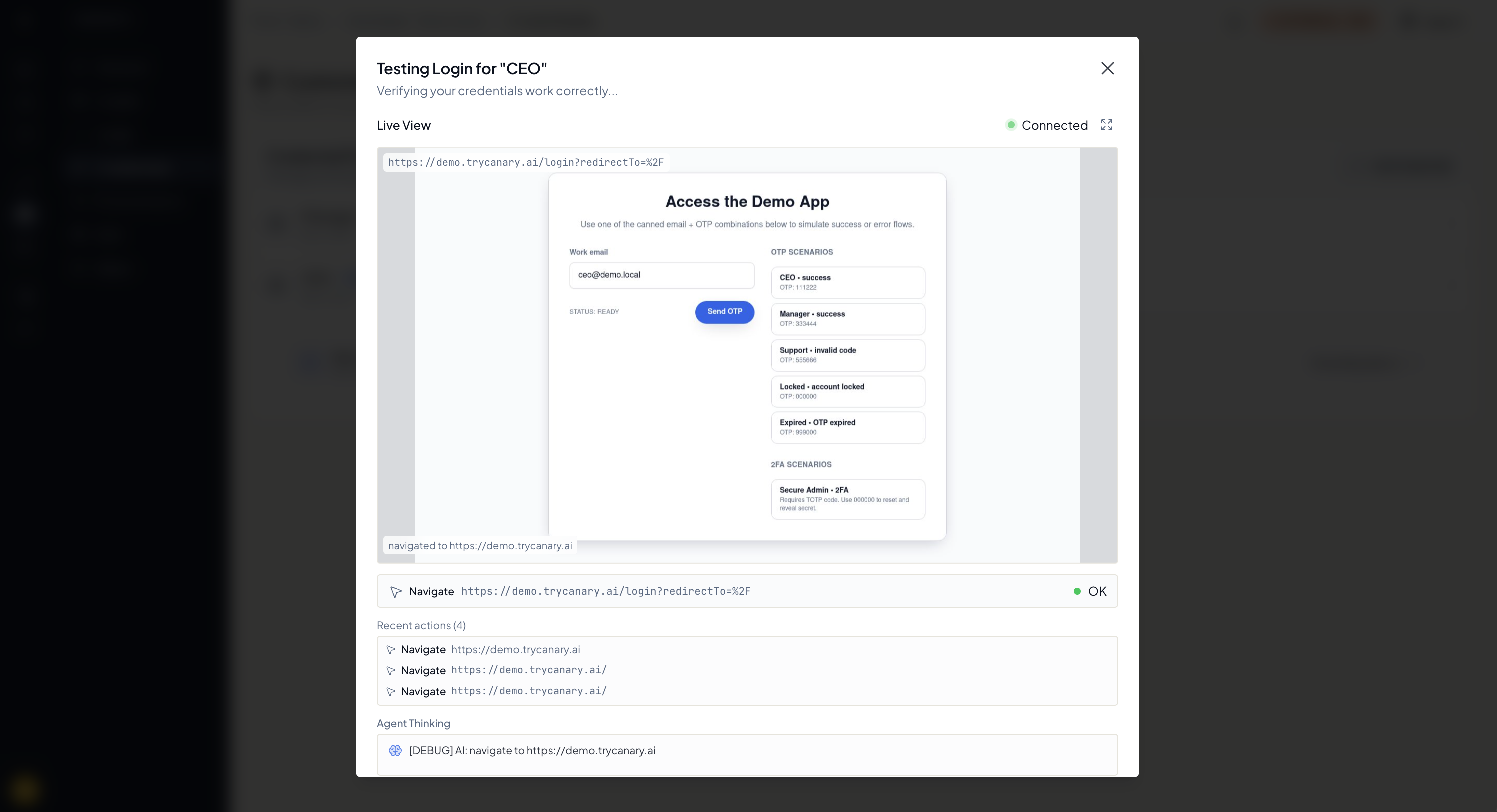Cofactor verifying your login credentials sign in correctly