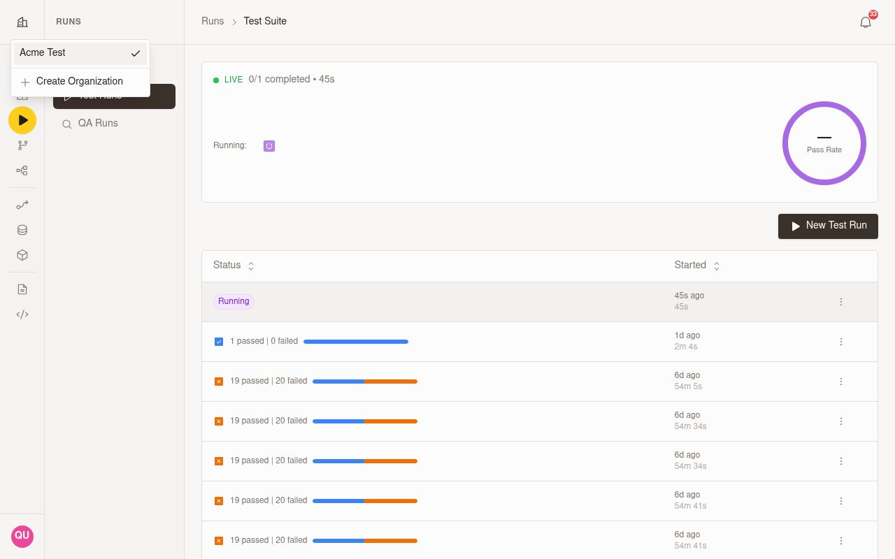 Application Knowledge Graph campaign controls for configuring ongoing discovery runs