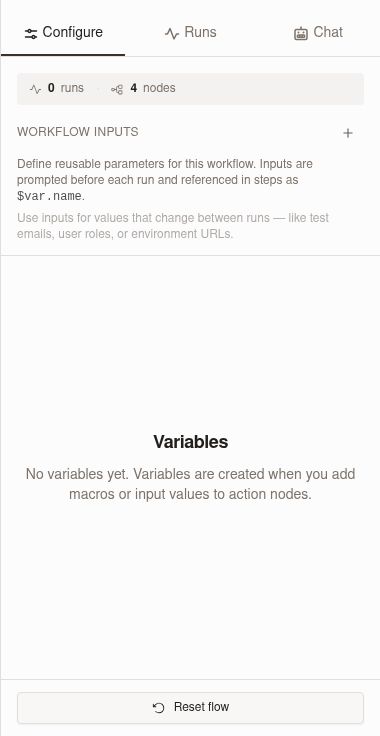 Action step configured to use an AI-generated input value in Flow Designer