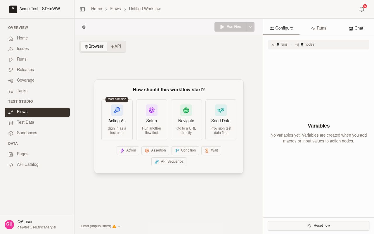 Degraded flow banner in Flow Designer