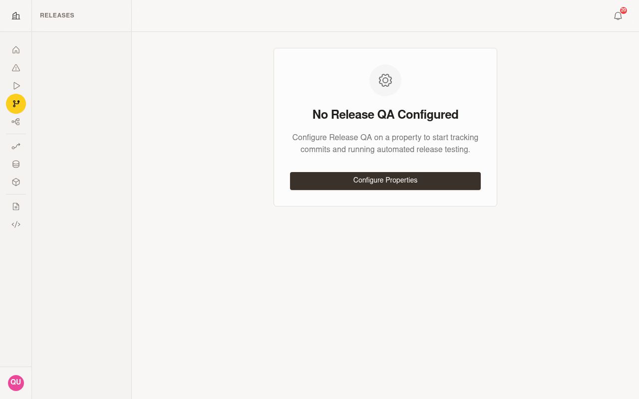 Release QA test area details with expanded plan information