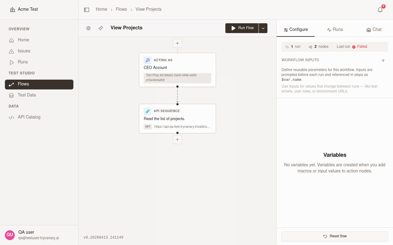 Sandbox template Artifacts tab showing expandable files and copy support
